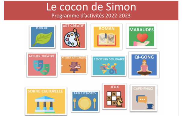 Programme d'activités Le Cocon de Simon Lyon